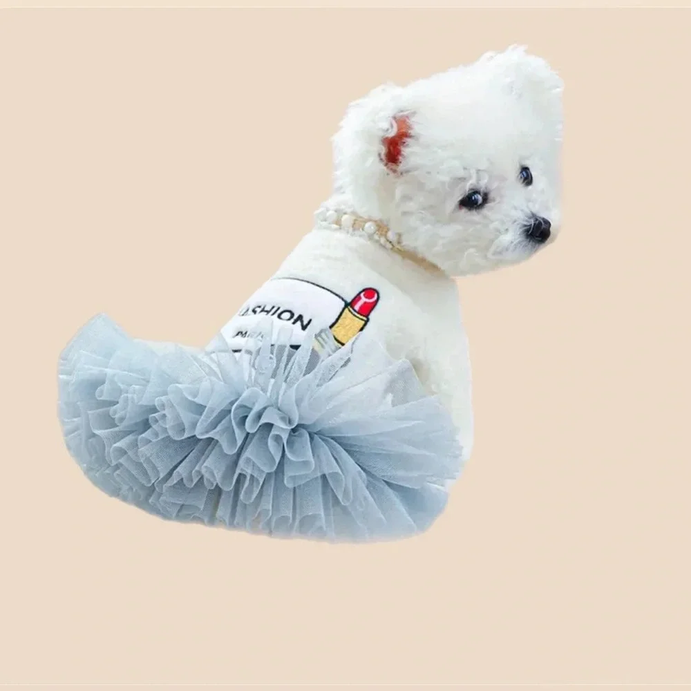 🌟NEW🌟 Fashion Paris Premium Mesh Pet Dress